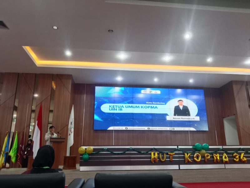 HUT kopma ke 34 sumber foto Isyana suara kampus